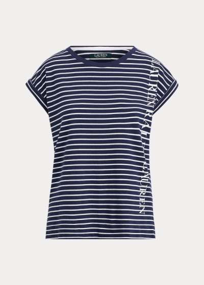 Camisa Ralph Lauren Logo Algodão-Blend Mulher 02845-DGEZ